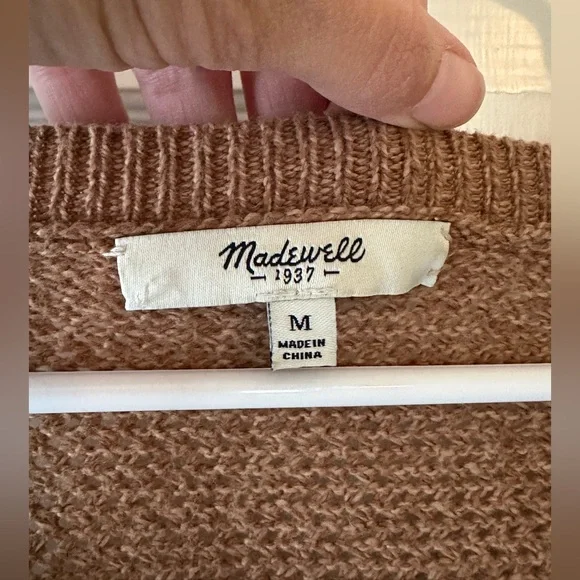 Madewell High Low Sweater - Picture 3 of 10